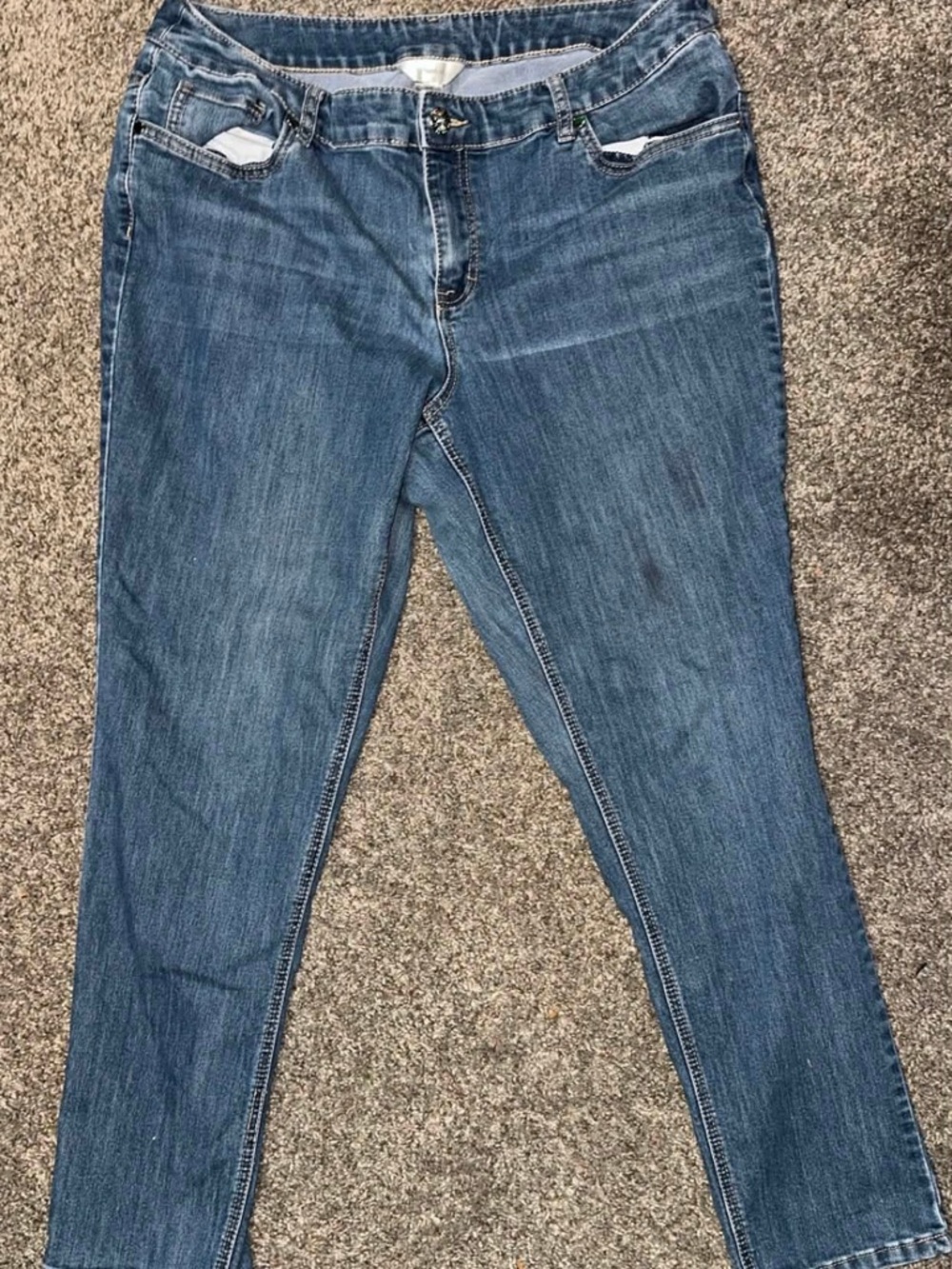 Classic Medium Wash Skinny Jeans